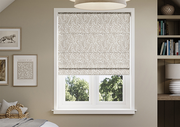 Fernshore, Hessian - Twist&Fit Roman Blind - Image 3
